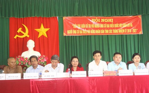 Phó bí thư huyện ủy gợi ý bầu đại biểu Quốc hội