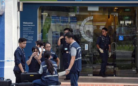Singapore chấn động vụ cướp ngân hàng
