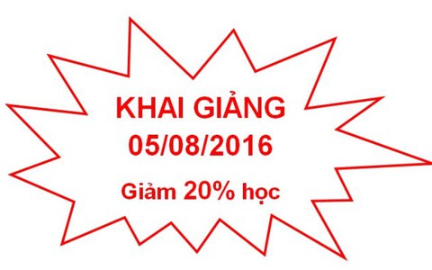 Khai giảng các khóa học Kế toán trưởng - Kế toán thuế - Quản trị