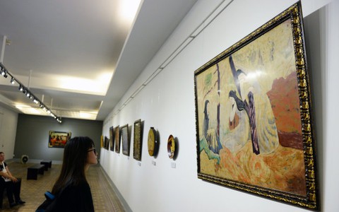 Không thấy tranh thật ở triển lãm danh họa