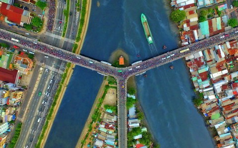 Ảnh chụp bằng flycam
có phải ảnh nghệ thuật?