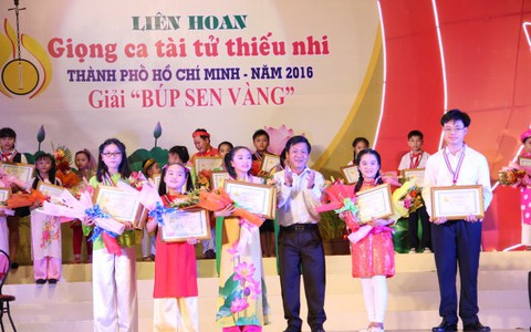 Trao 24 huy chương cho các tài tử nhí