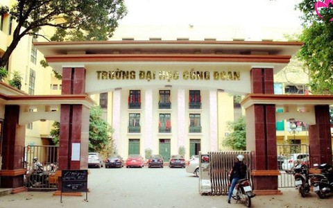 ĐH Công đoàn: Điểm trúng tuyển NV2 cao hơn NV1 0,5 điểm