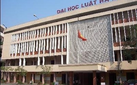 ĐH Luật Hà Nội công bố danh sách trúng tuyển