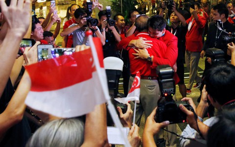Người hùng Joseph Schooling được tôn vinh tại quê nhà Singapore