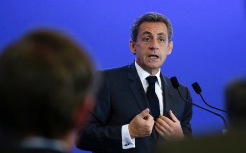 Ông Sarkozy chính thức tuyên bố tranh cử tổng thống Pháp