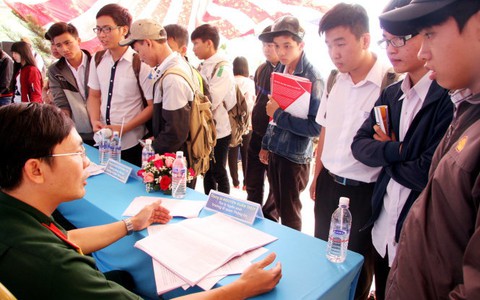Nhiều trường quân đội hạ điểm chuẩn đợt bổ sung