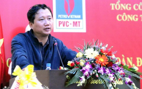 Đề nghị khai trừ Đảng ông Trịnh Xuân Thanh