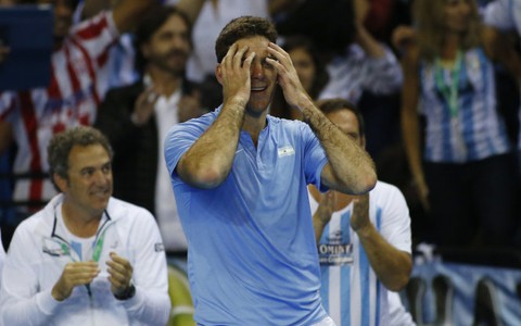 Điểm tin sáng 17-9: Del Potro đánh bại Murray ở Davis Cup
