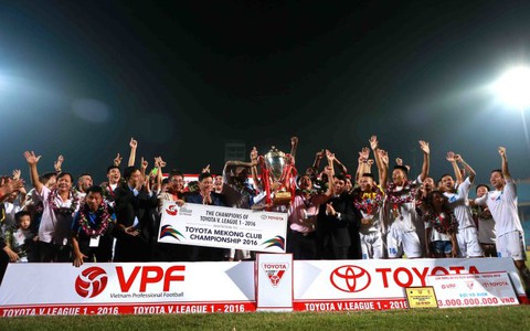 Hà Nội T&T vô địch V-League 2016
