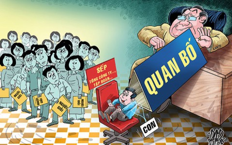 Xoáy mạnh vào công tác cán bộ sẽ lộ quan tham