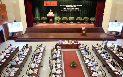 Khai mạc hội nghị Thành ủy TP.HCM lần thứ 7 - Khóa X