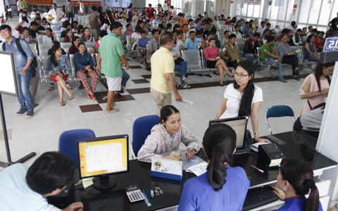 Bán 1.000 vé tàu với giá 10.000 đồng/vé