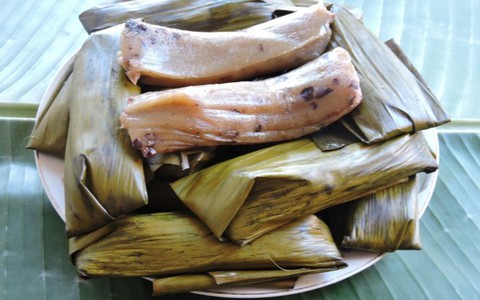 Mộc mạc bánh ít sắn xứ Quảng