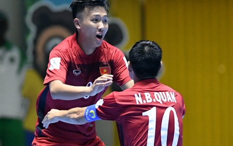 Bàn thắng của Minh Trí đẹp thứ 2 ở World Cup futsal 2016