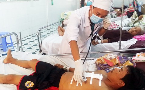 Kiên Giang mổ cấp cứu thành công hai ca thủng tim
