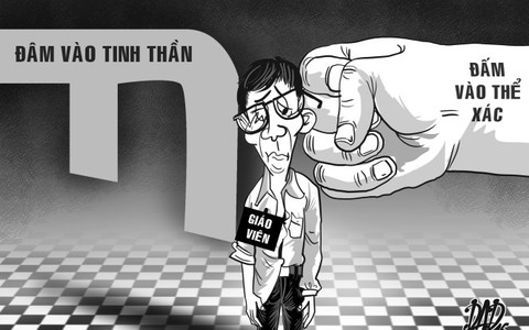 Có nặng tay với nhà giáo?