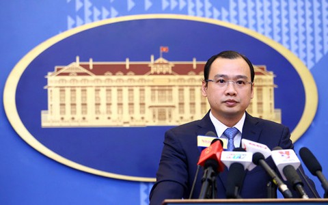 VN lên tiếng về tàu chiến Mỹ hoạt động ở lân cận Hoàng Sa