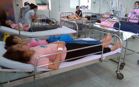 Hàng chục công nhân công ty Panko tiếp tục ngất xỉu