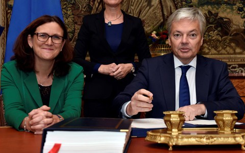 EU, Canada ký thỏa thuận tự do thương mại hôm nay