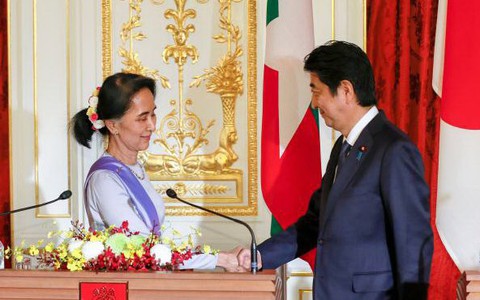 Nhật Bản viện trợ 7,73 tỷ USD cho Myanmar
