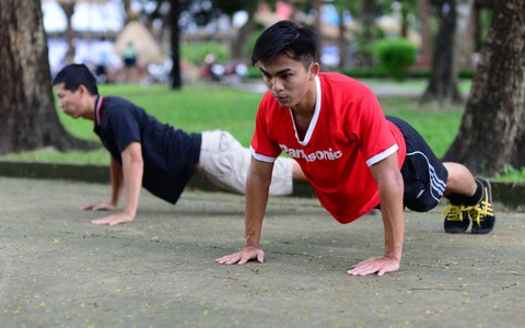 Hít đất để khỏe đẹp