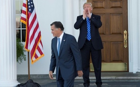 Tổng thống đắc cử Trump gặp "người đối đầu" Romney