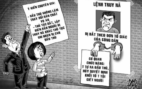 Bị bắt theo lệnh truy nã lại được xem là đầu thú?