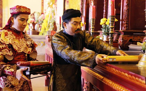 Văn miếu Trấn Biên ngày nhận bằng di tích quốc gia