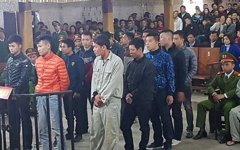 15 bị cáo trong vụ truy sát tại Phú Thọ lãnh án