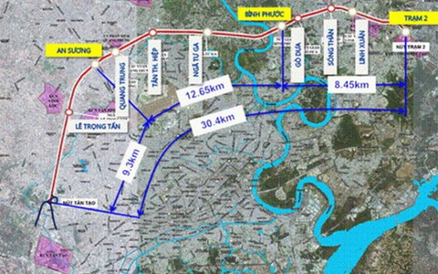 Hơn 17.000 tỉ đồng xây dựng đường trên cao số 5 - TP.HCM