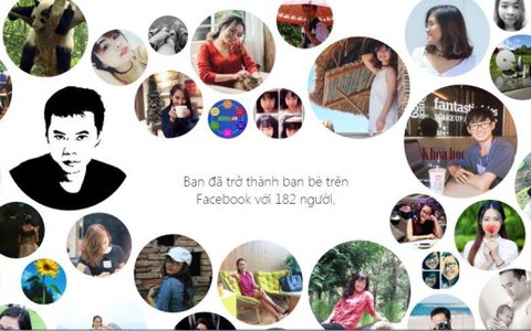 Cộng đồng mạng thích thú với “một năm nhìn lại” của Facebook