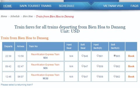 Cảnh giác mua nhầm vé tàu giá cao trên mạng