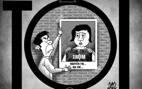 “Bêu” hình người trộm đồ có phạm luật?