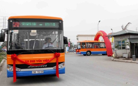 Thêm tuyến xe buýt từ trung tâm Hà Nội đi sân bay Nội Bài
