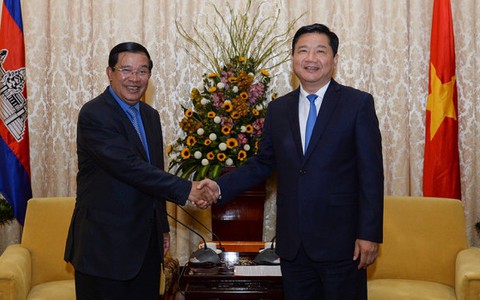 Thủ tướng Campuchia Hun Sen thăm TP.HCM