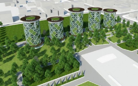 Xây bãi giữ xe 9 tầng phía sau Nhà hát TP.HCM