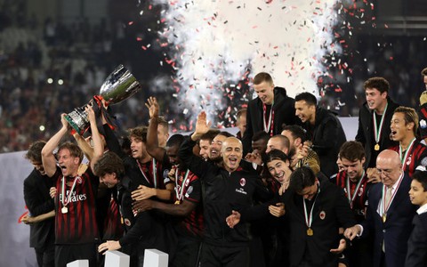 Đá bại Juventus, AC Milan đoạt Siêu cúp Ý 2016