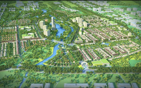 Đất nền, biệt thự sinh thái hút khách khu Nam