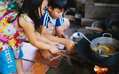 Nhớ lắm củi quê đón tết