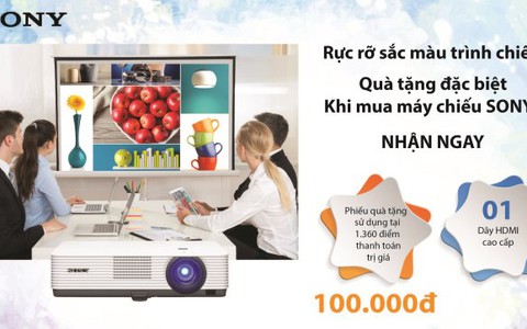 “Rực rỡ sắc màu trình chiếu” cùng Sony nhân dịp cuối năm