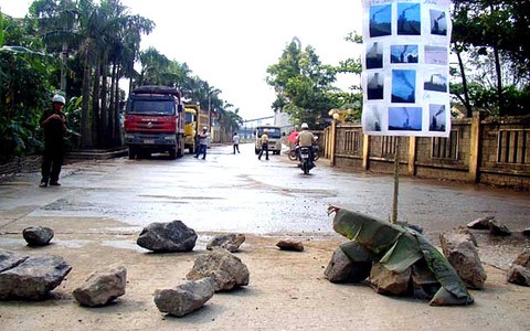 Tạm đình chỉ nhà máy xi măng Vạn Ninh vì gây ô nhiễm