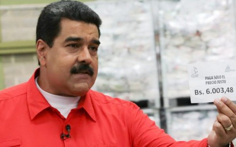 Venezuela tăng lương 50%, lạm phát dự kiến phi mã 1.600%