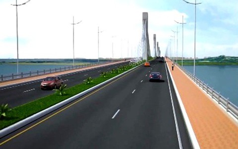Xây dựng cầu Cửa Đại (Quảng Ngãi)