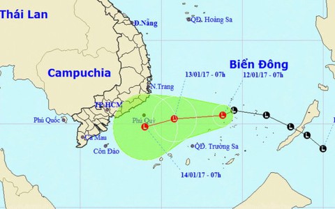 Áp thấp trên Biển Đông, miền Bắc có nơi lạnh dưới 5 độ