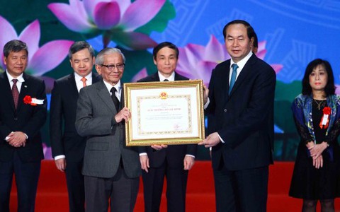 Trao 'Nobel Việt Nam' cho 16 công trình khoa học công nghệ
