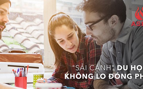 Miễn phí dịch vụ 100%: sải cánh du học không lo đóng phí