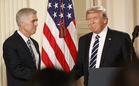 Ông Trump đề cử thẩm phán mới Tòa án tối cao 