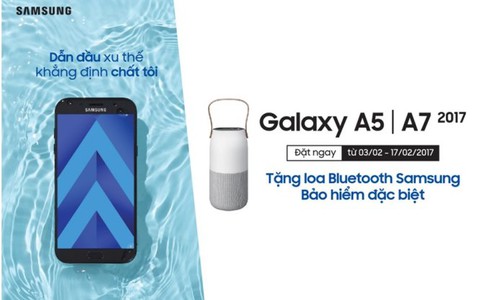Viễn Thông A cho đặt trước Samsung A5,A7 - Tặng loa đổi màu