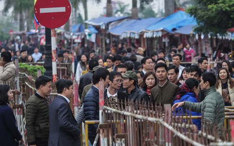 Tăng cường an ninh trước giờ khai ấn đền Trần